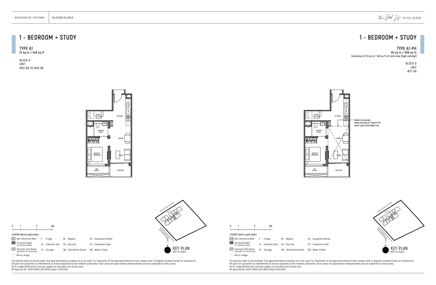 Blossoms By The Park floor plan, page 1