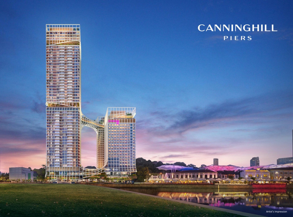 Canninghill Piers, artist's impression 3