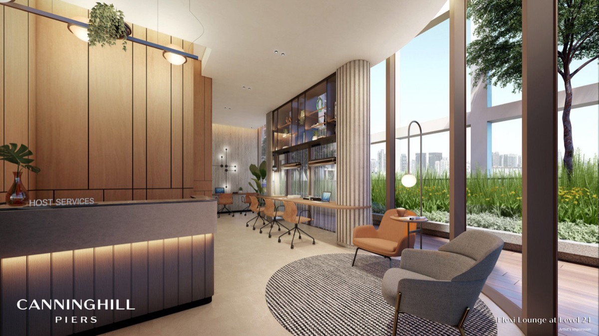 Canninghill Piers, artist's impression 4