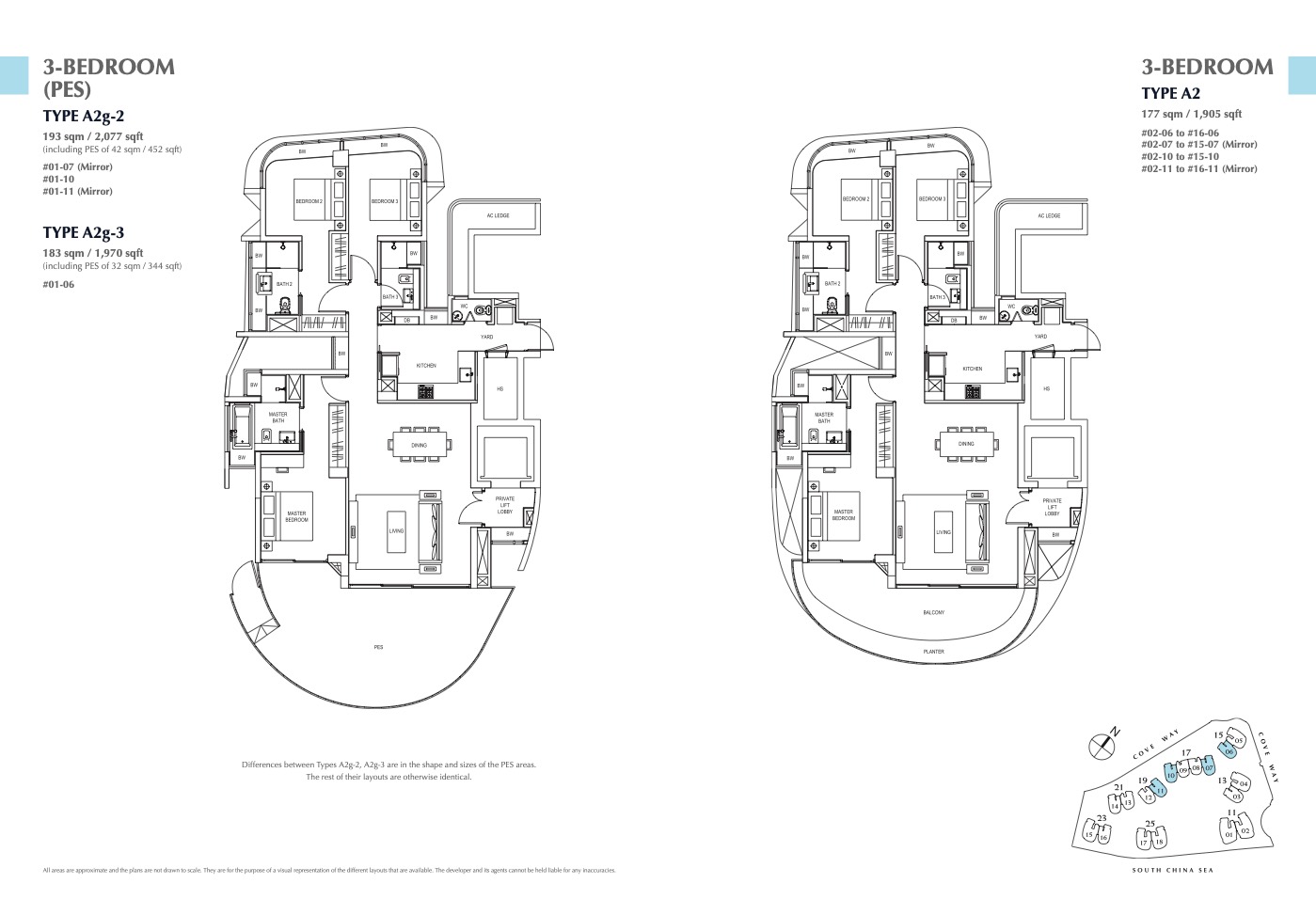 Cape Royale floor plan, page 2