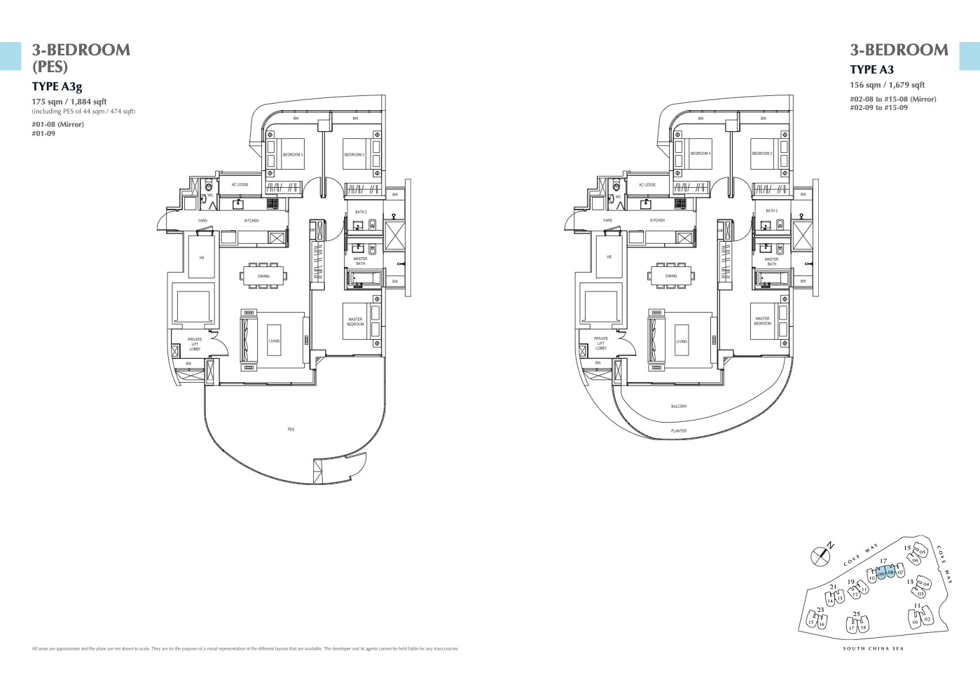 Cape Royale floor plan, page 3