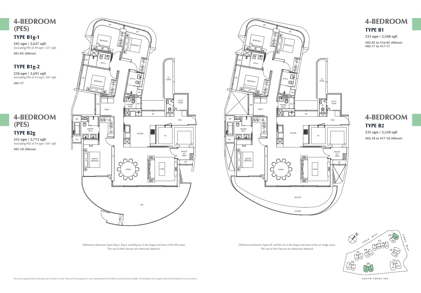 Cape Royale floor plan, page 4