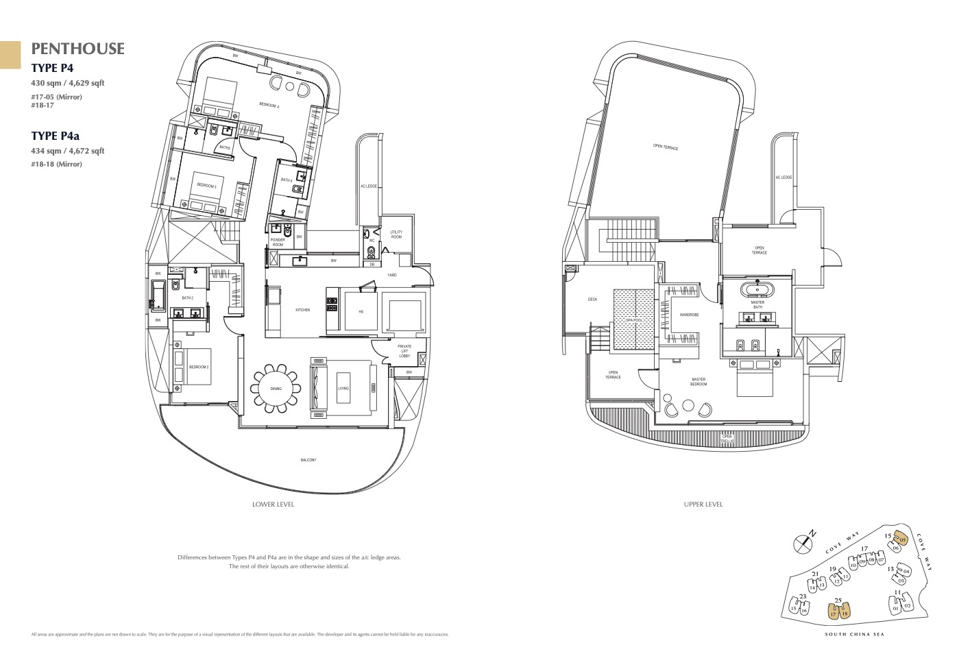 Cape Royale floor plan, page 8