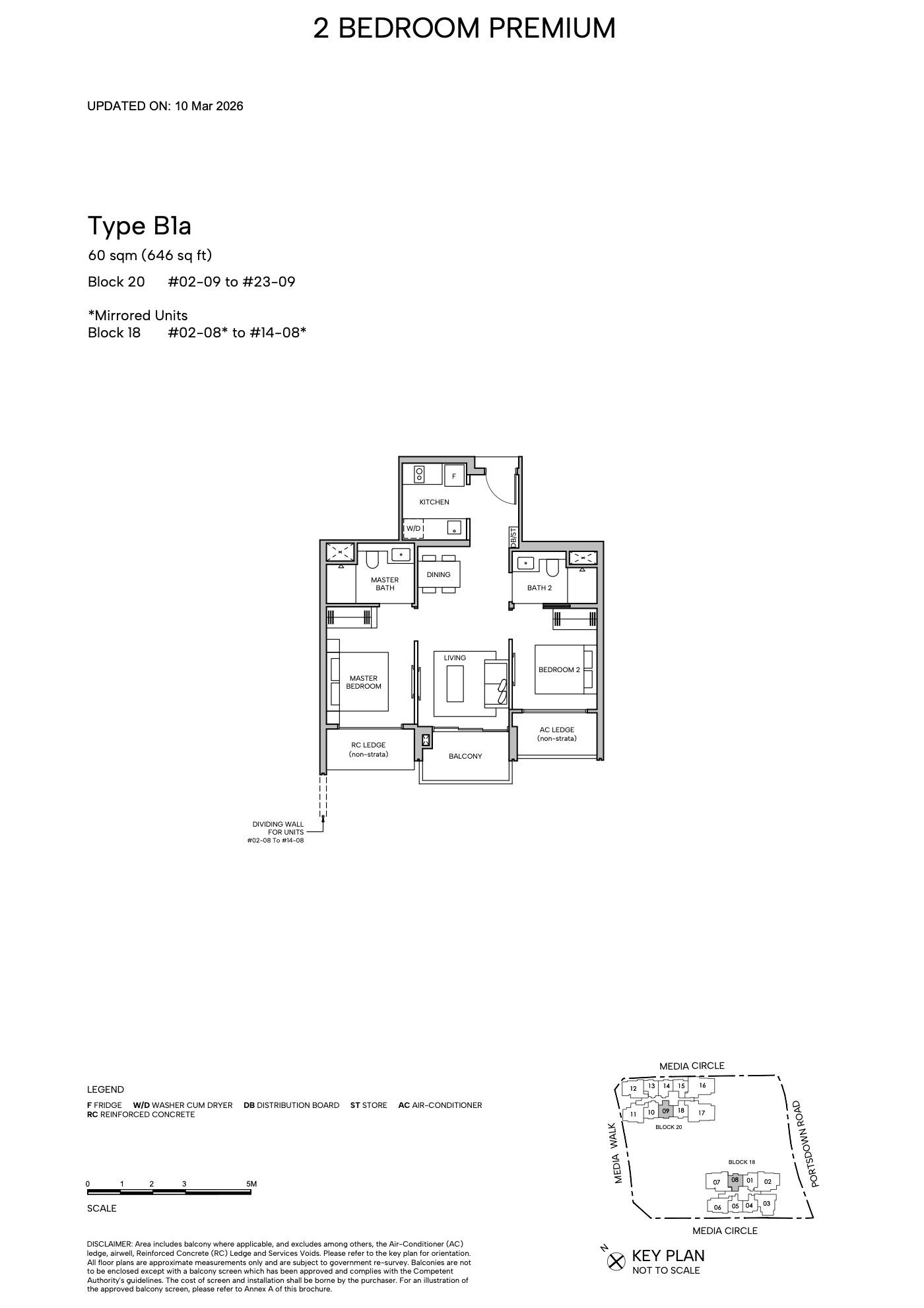 Hudson Place Residences floor plan, page 1