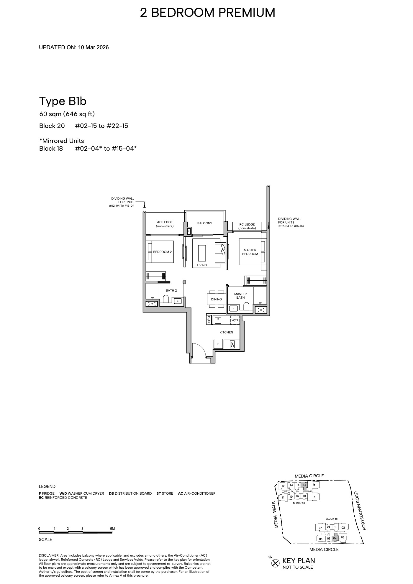 Hudson Place Residences floor plan, page 2
