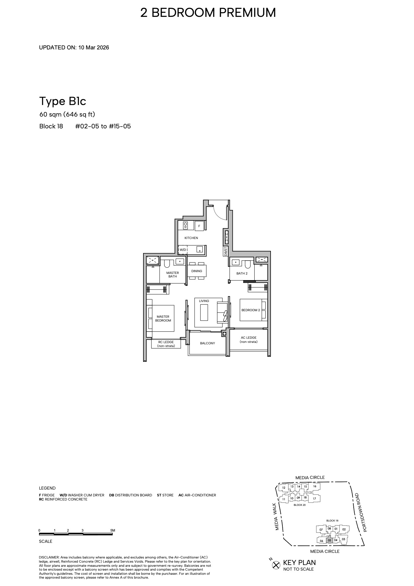 Hudson Place Residences floor plan, page 3