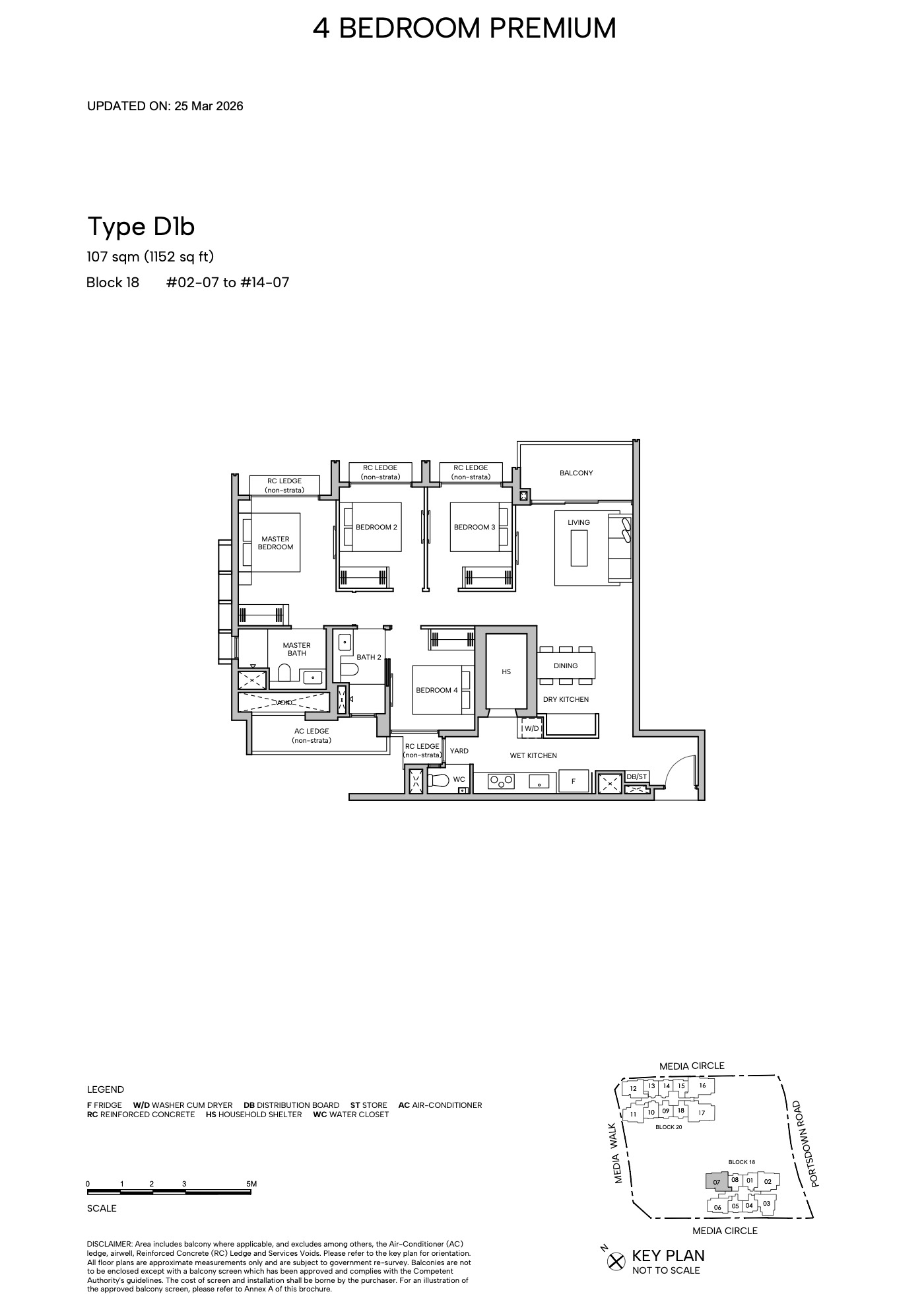 Hudson Place Residences floor plan, page 12
