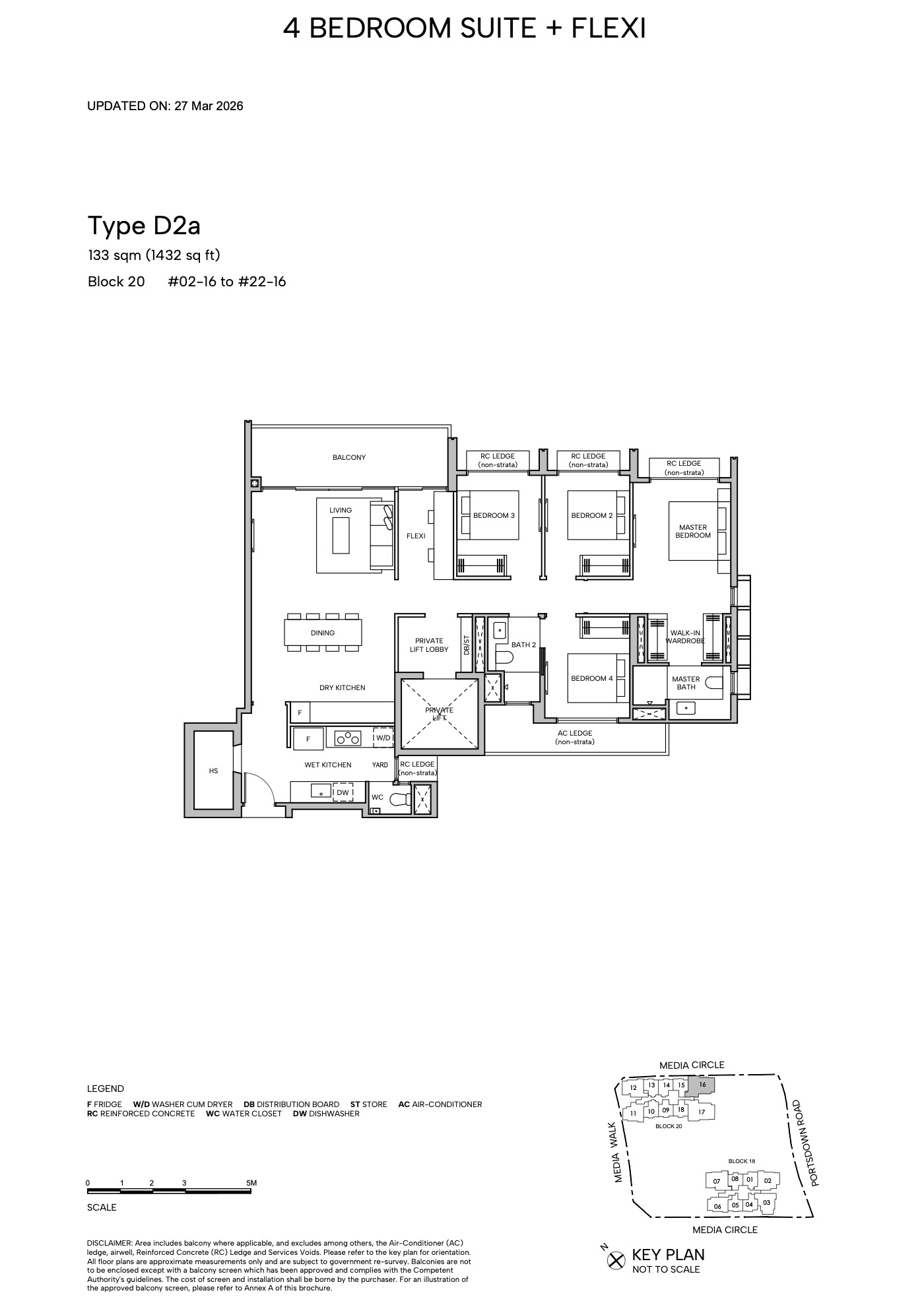 Hudson Place Residences floor plan, page 13