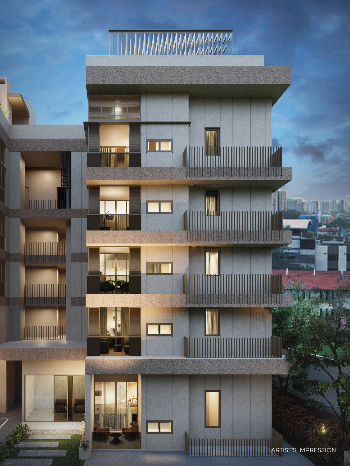 Jansen House, artist's impression 3