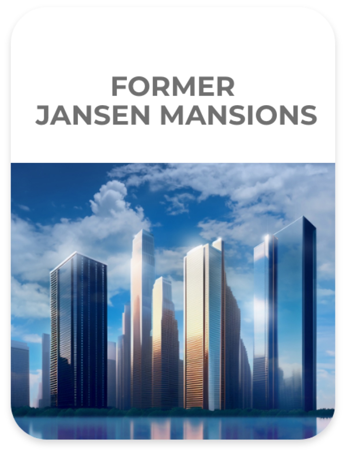 Jansen House, artist's impression 5