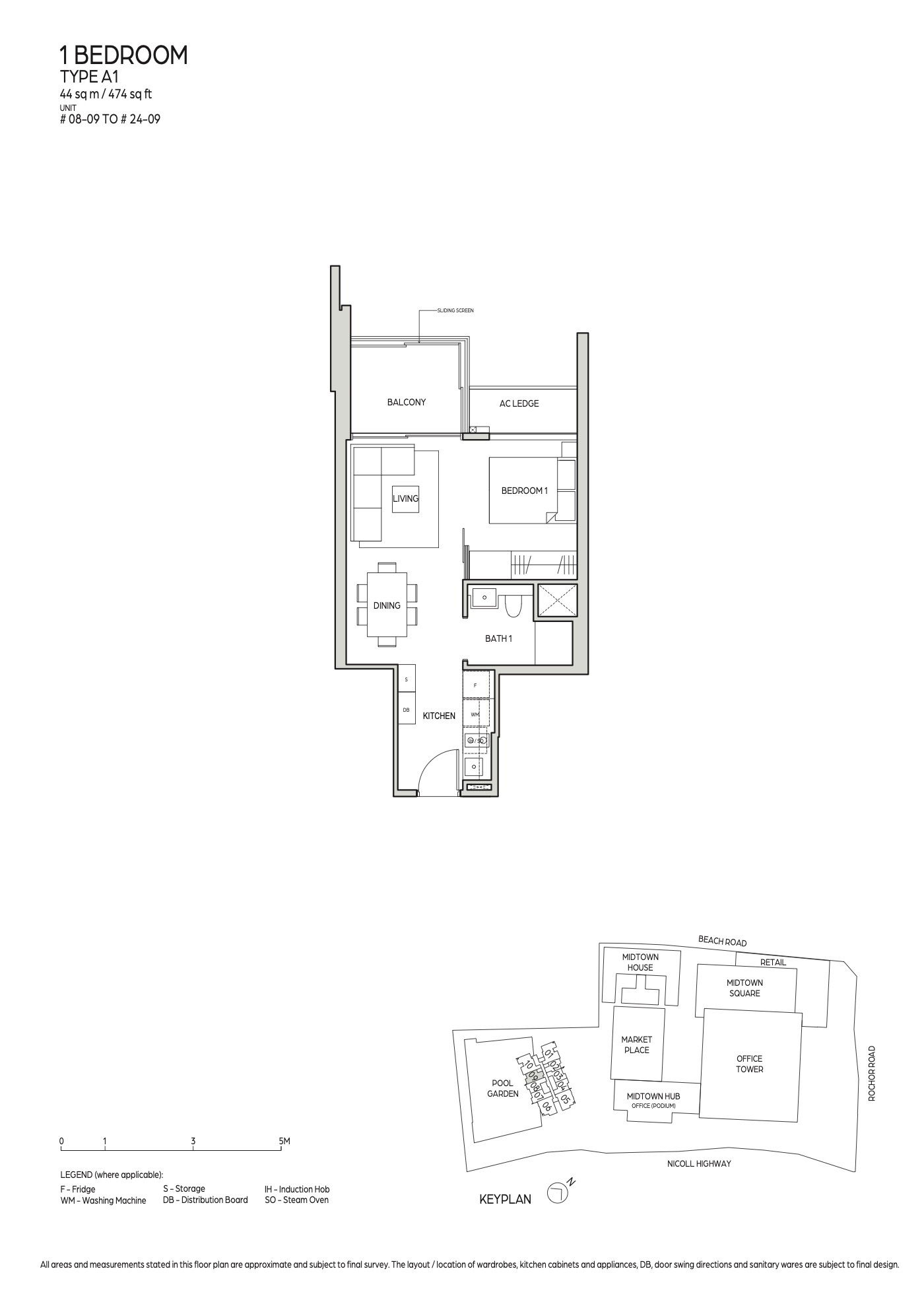 Midtown Bay floor plan, page 1
