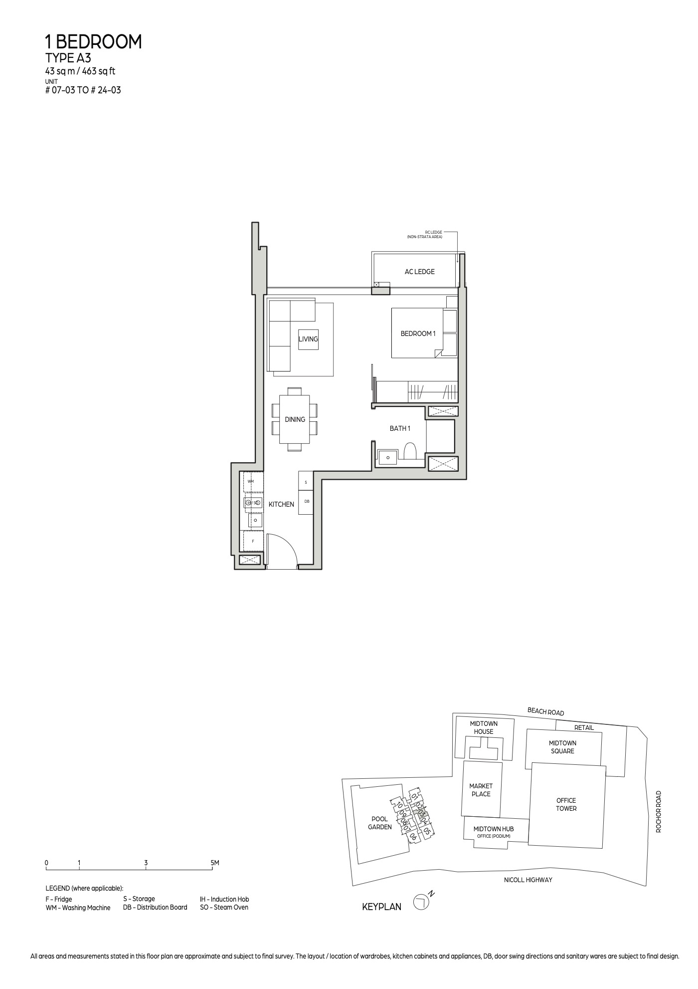 Midtown Bay floor plan, page 7