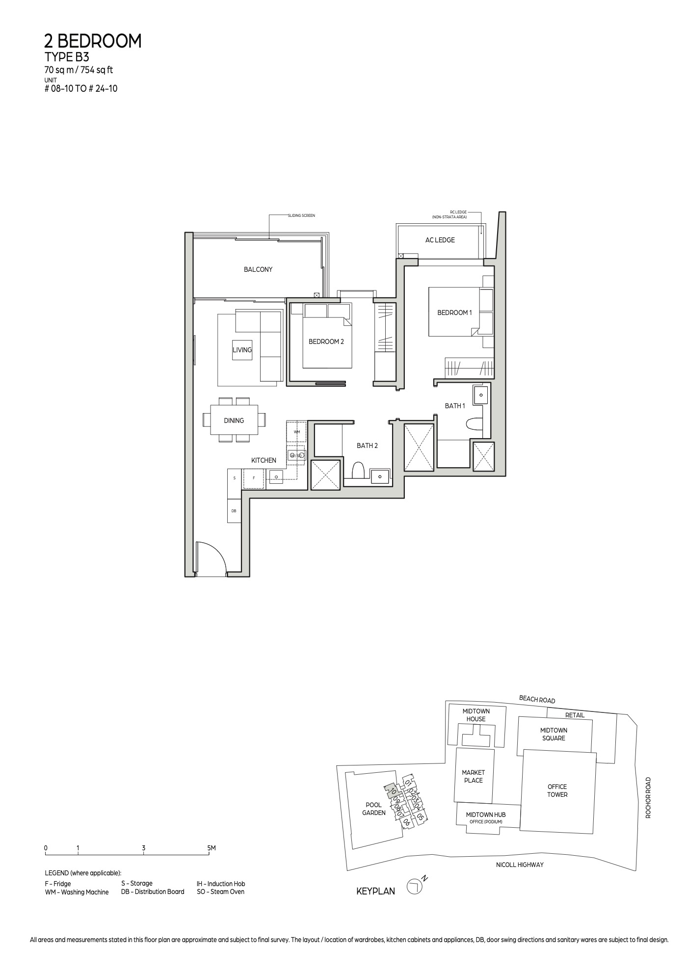 Midtown Bay floor plan, page 12