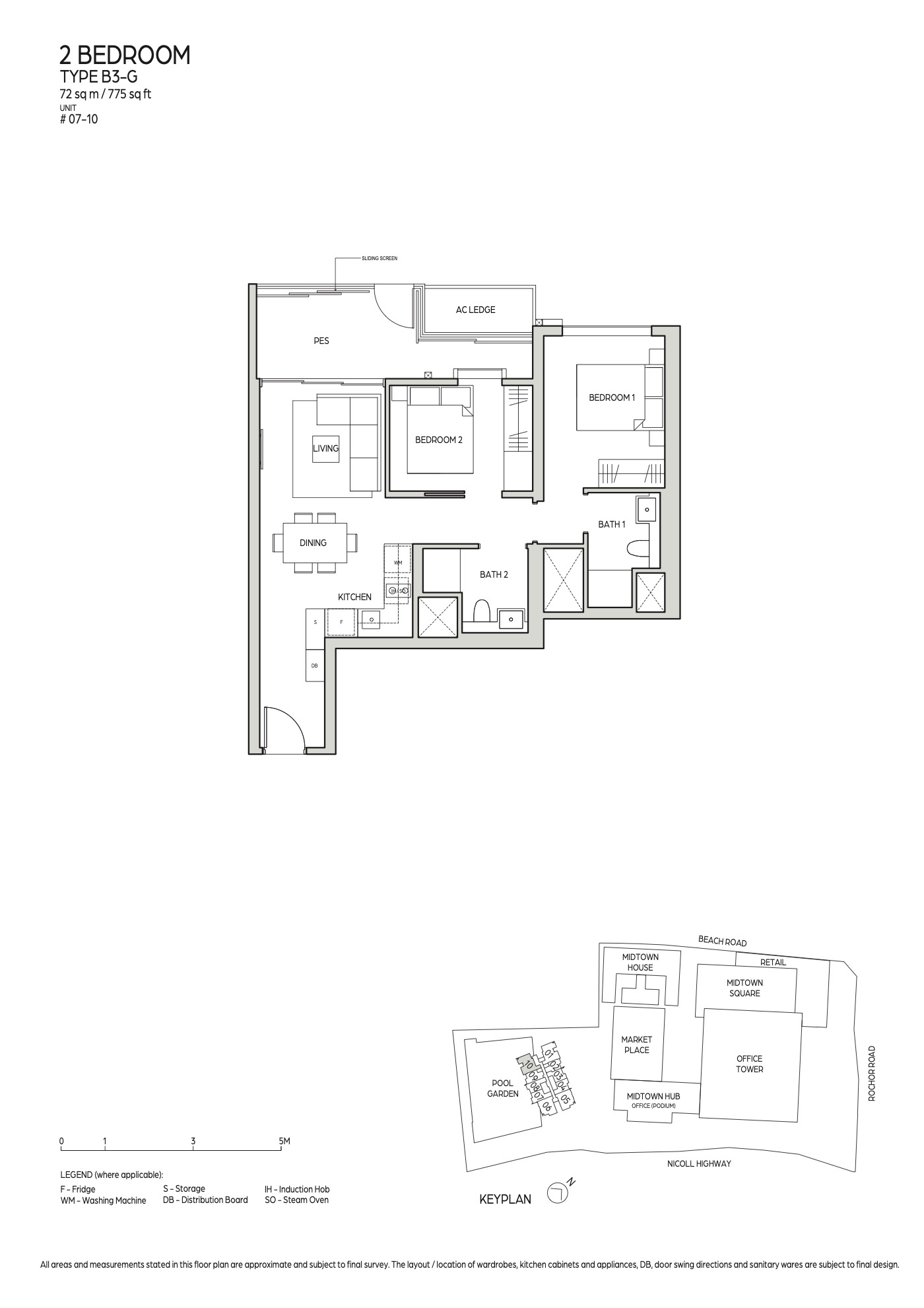 Midtown Bay floor plan, page 13