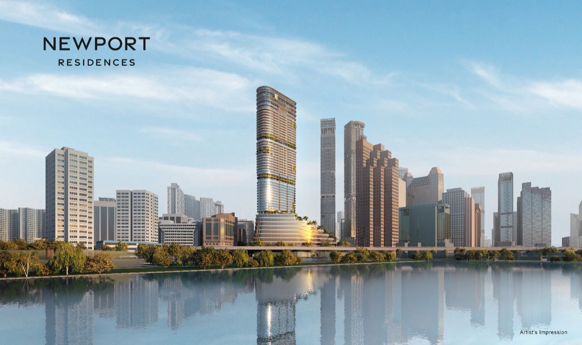 Newport Residences artist's impression