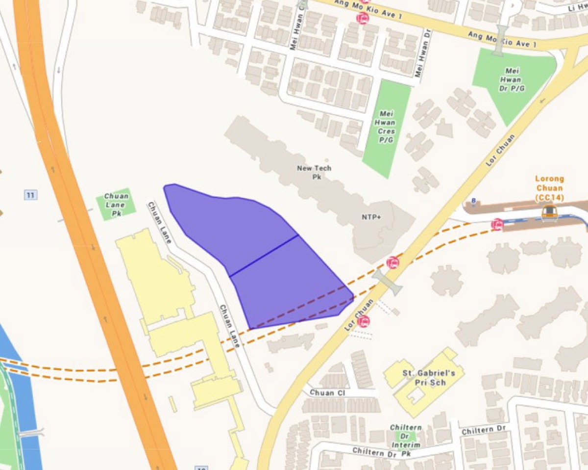 One Chuan Grove artist's impression