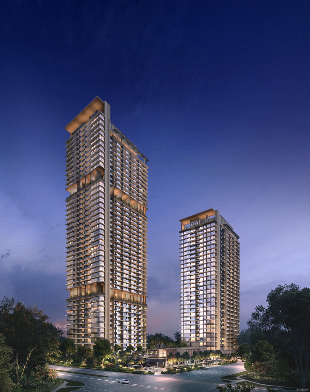 One Marina Gardens, artist's impression 2