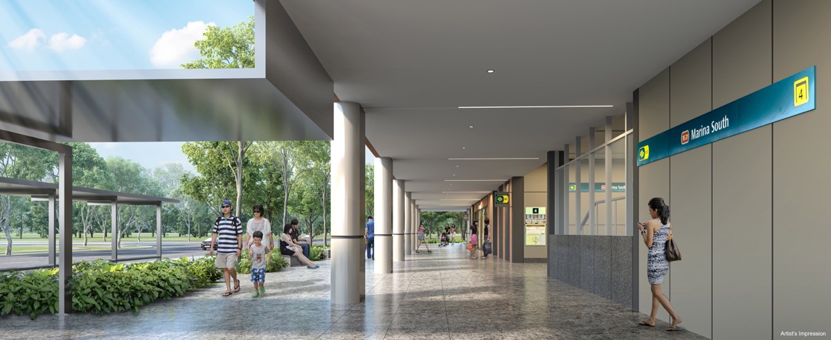 One Marina Gardens, artist's impression 3