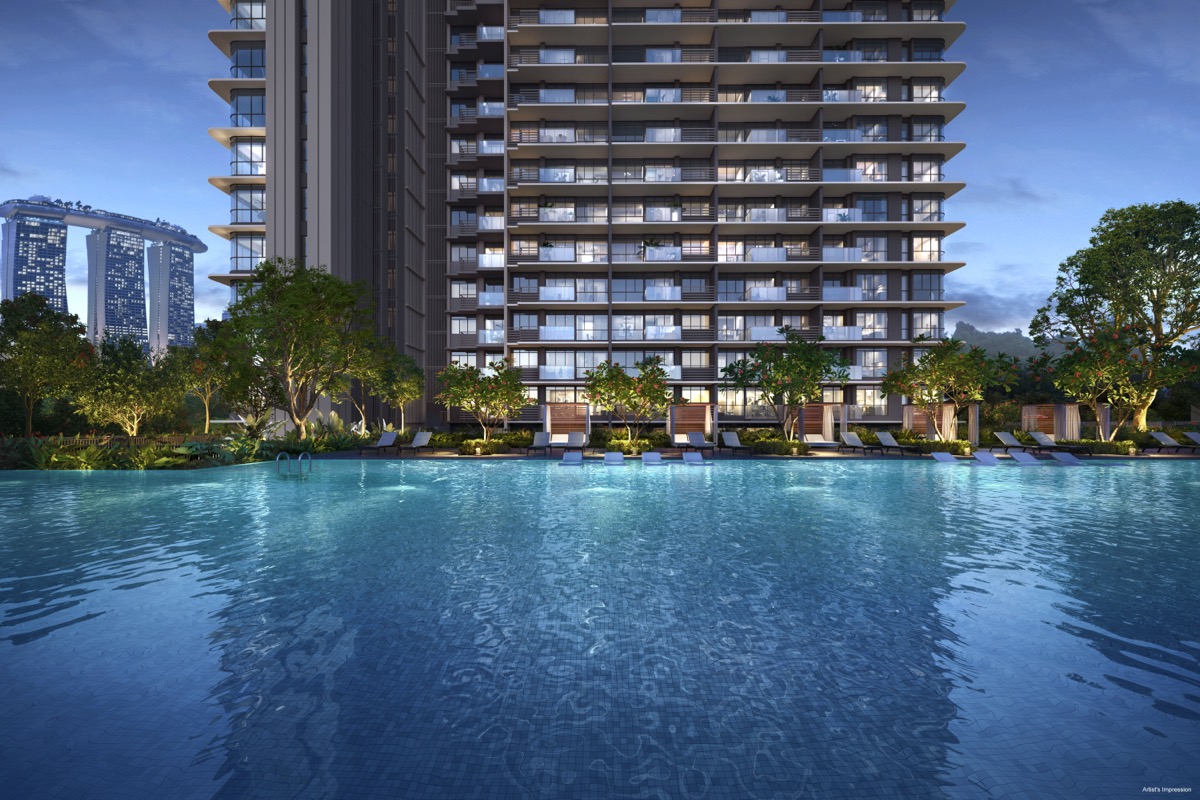 One Marina Gardens, artist's impression 4