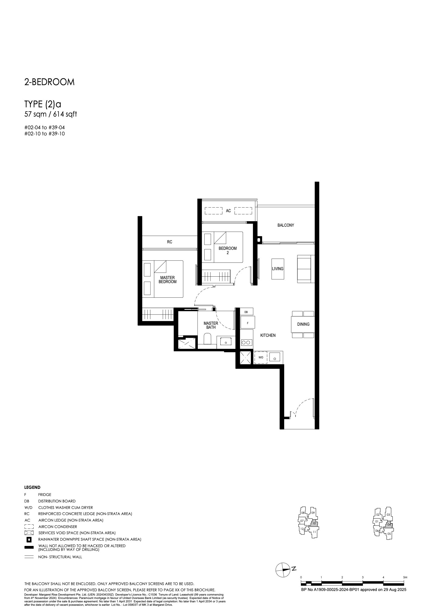 Penrith floor plan, page 1