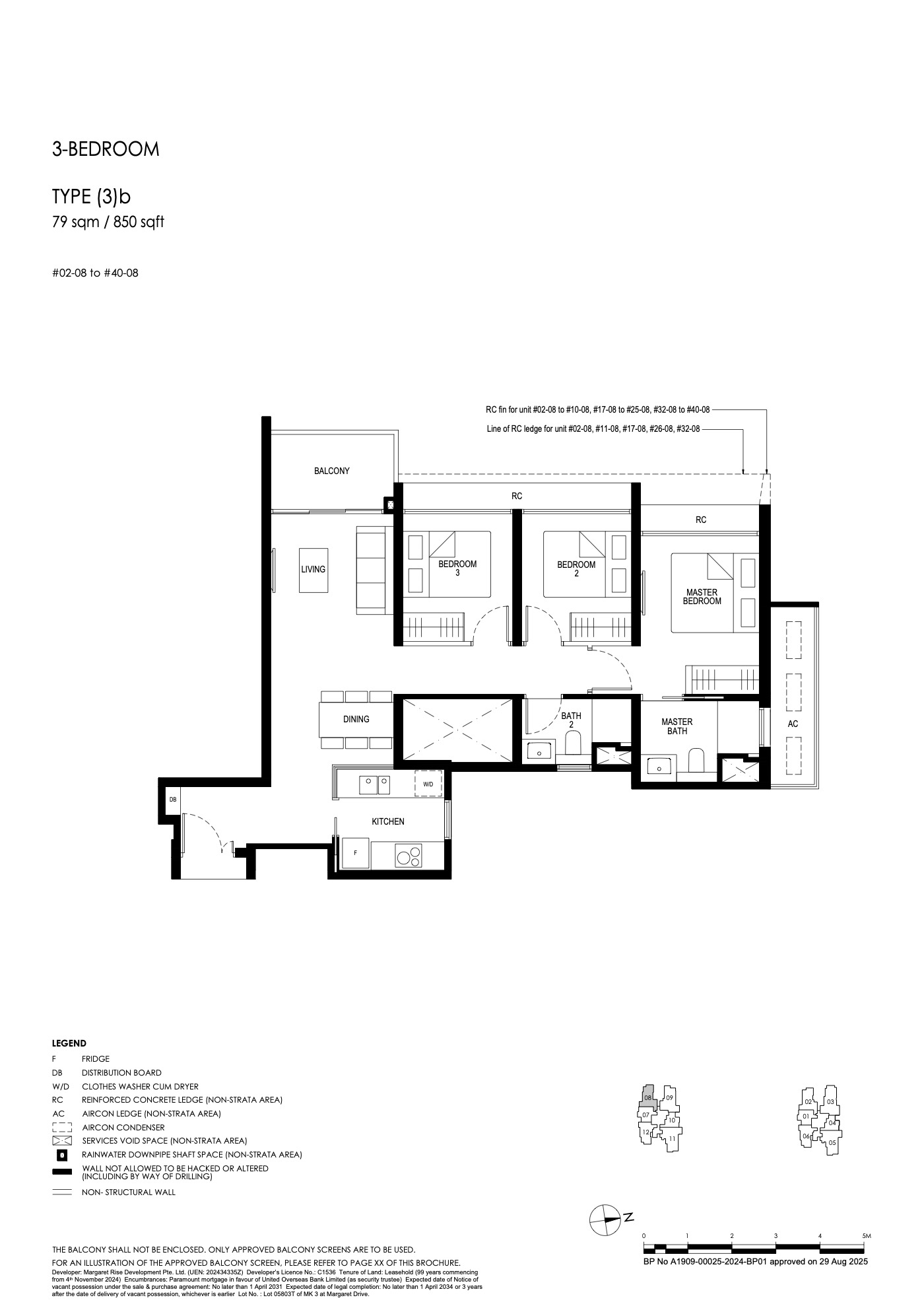 Penrith floor plan, page 4