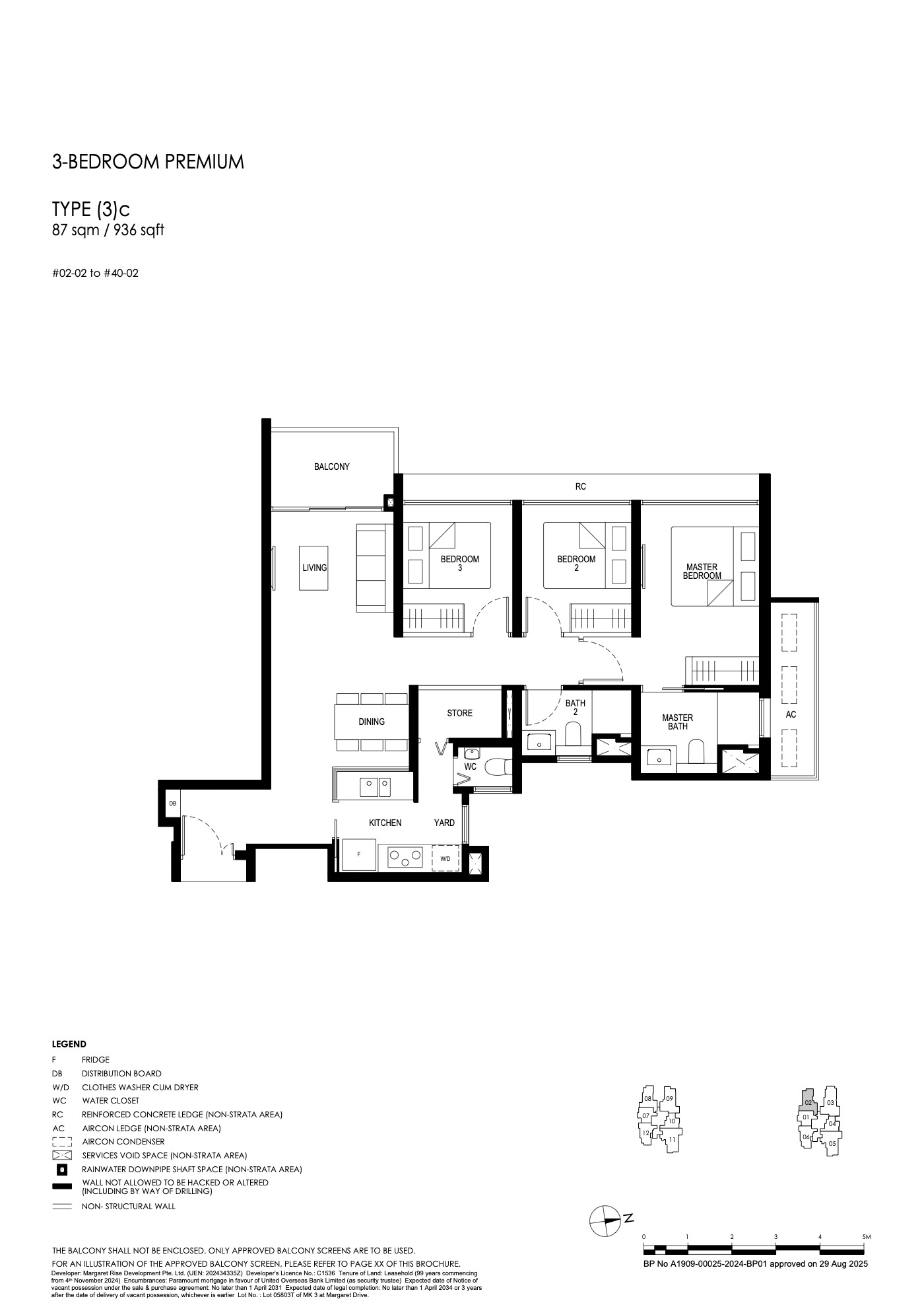Penrith floor plan, page 5