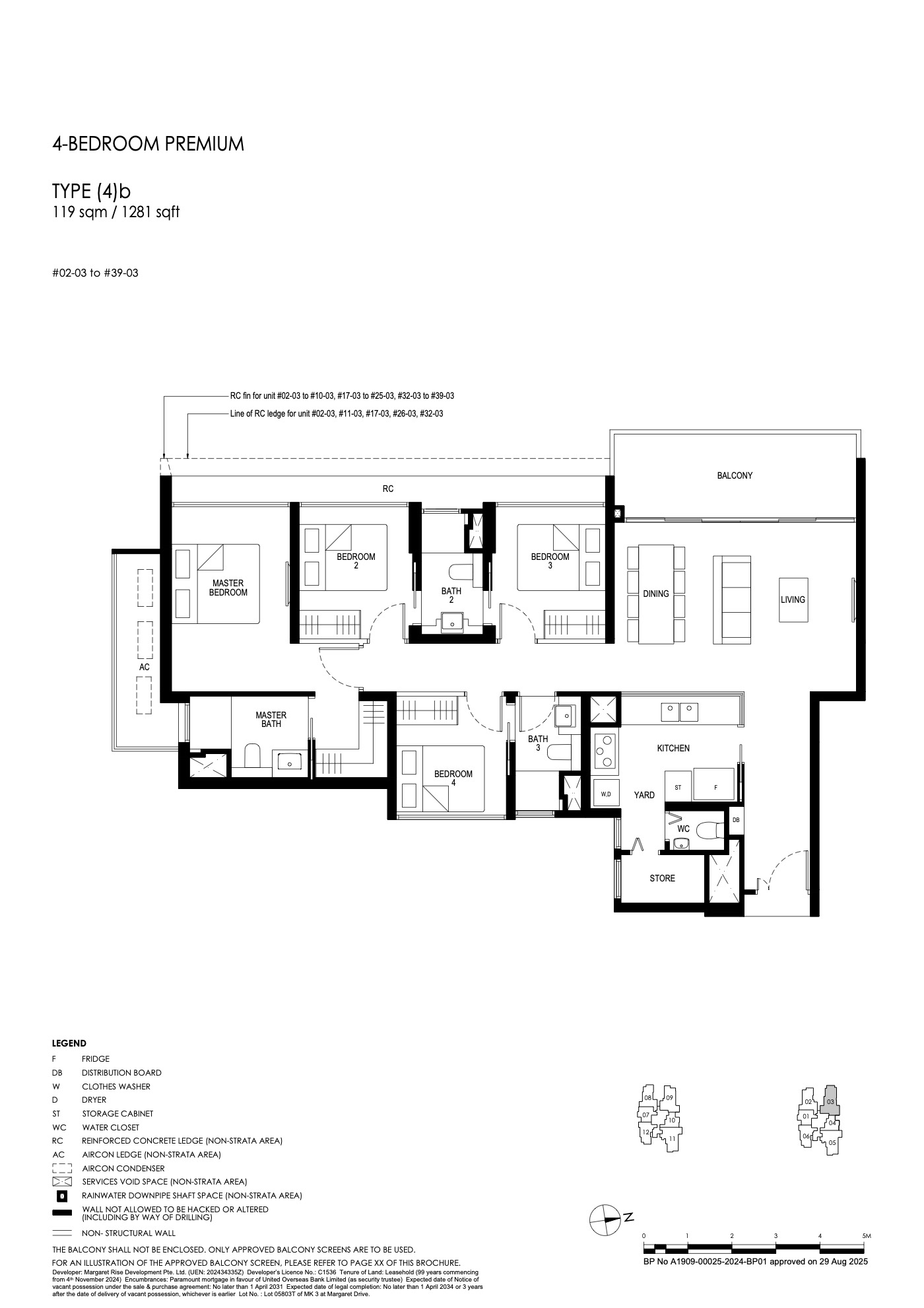 Penrith floor plan, page 8