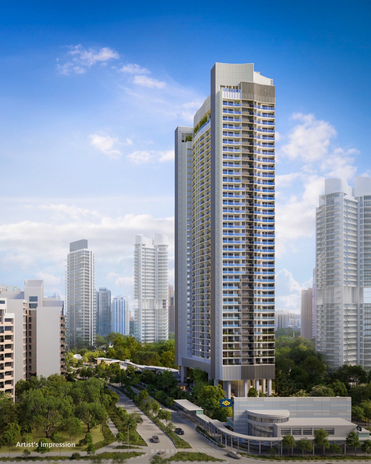 River Green, artist's impression 4