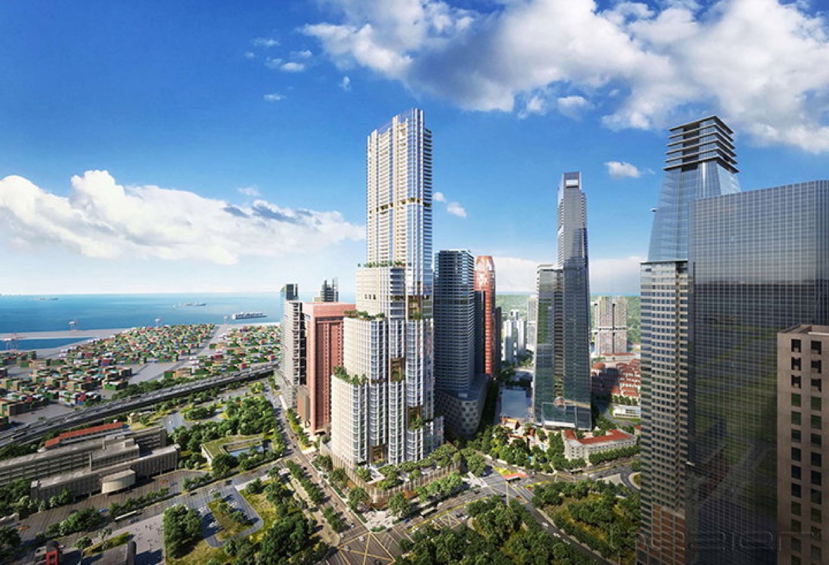 Skywaters Residences artist's impression