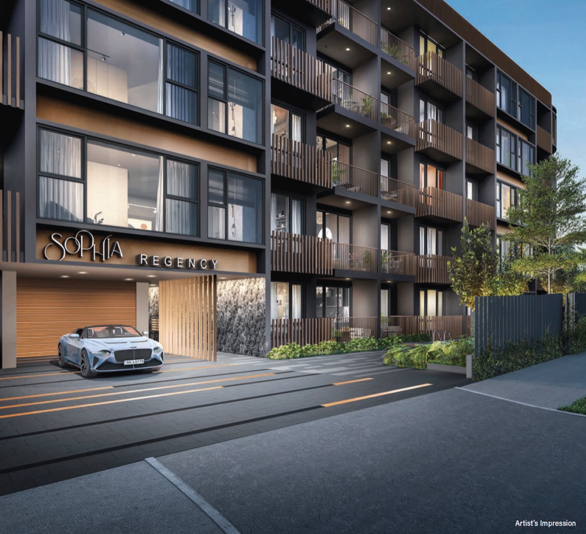 Sophia Regency, artist's impression 5