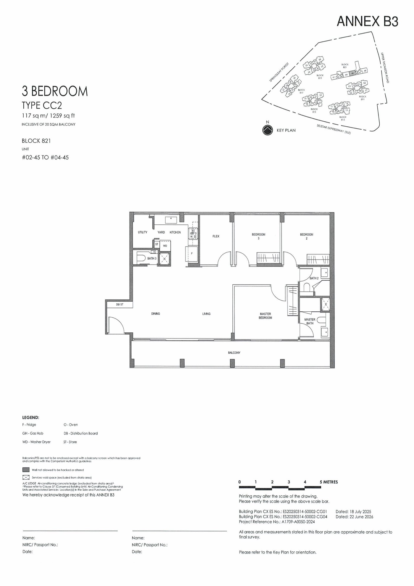 Springleaf Residence floor plan, page 2