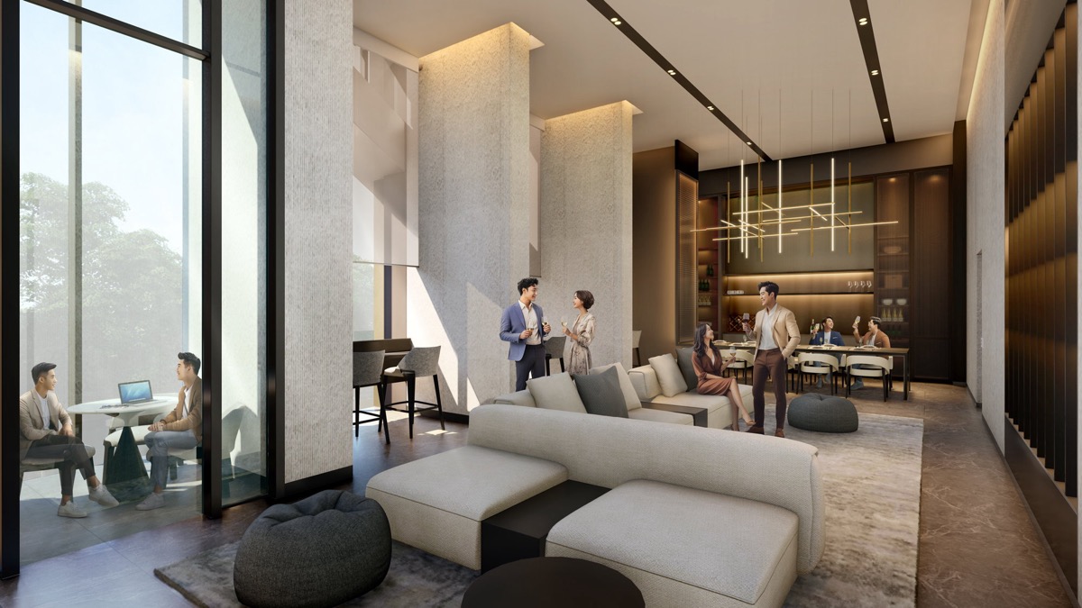 The Collective At One Sophia, artist's impression 4