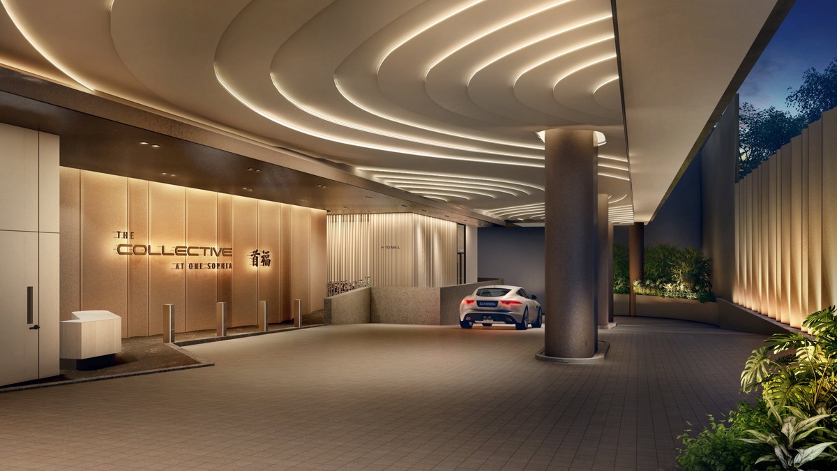 The Collective At One Sophia artist's impression