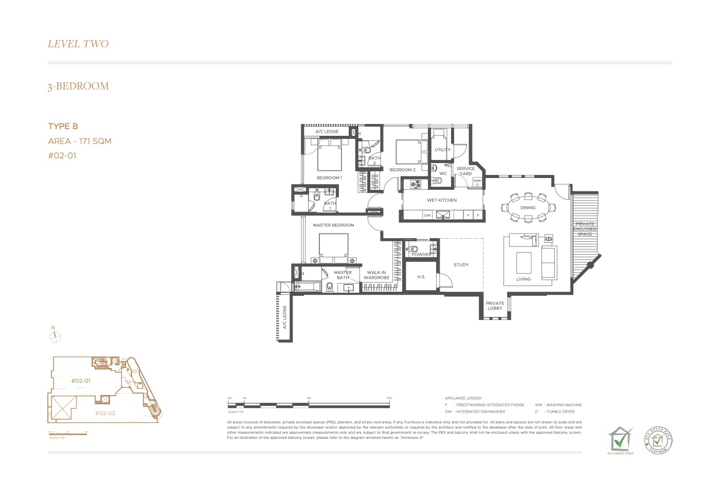 The Giverny Residences floor plan, page 2