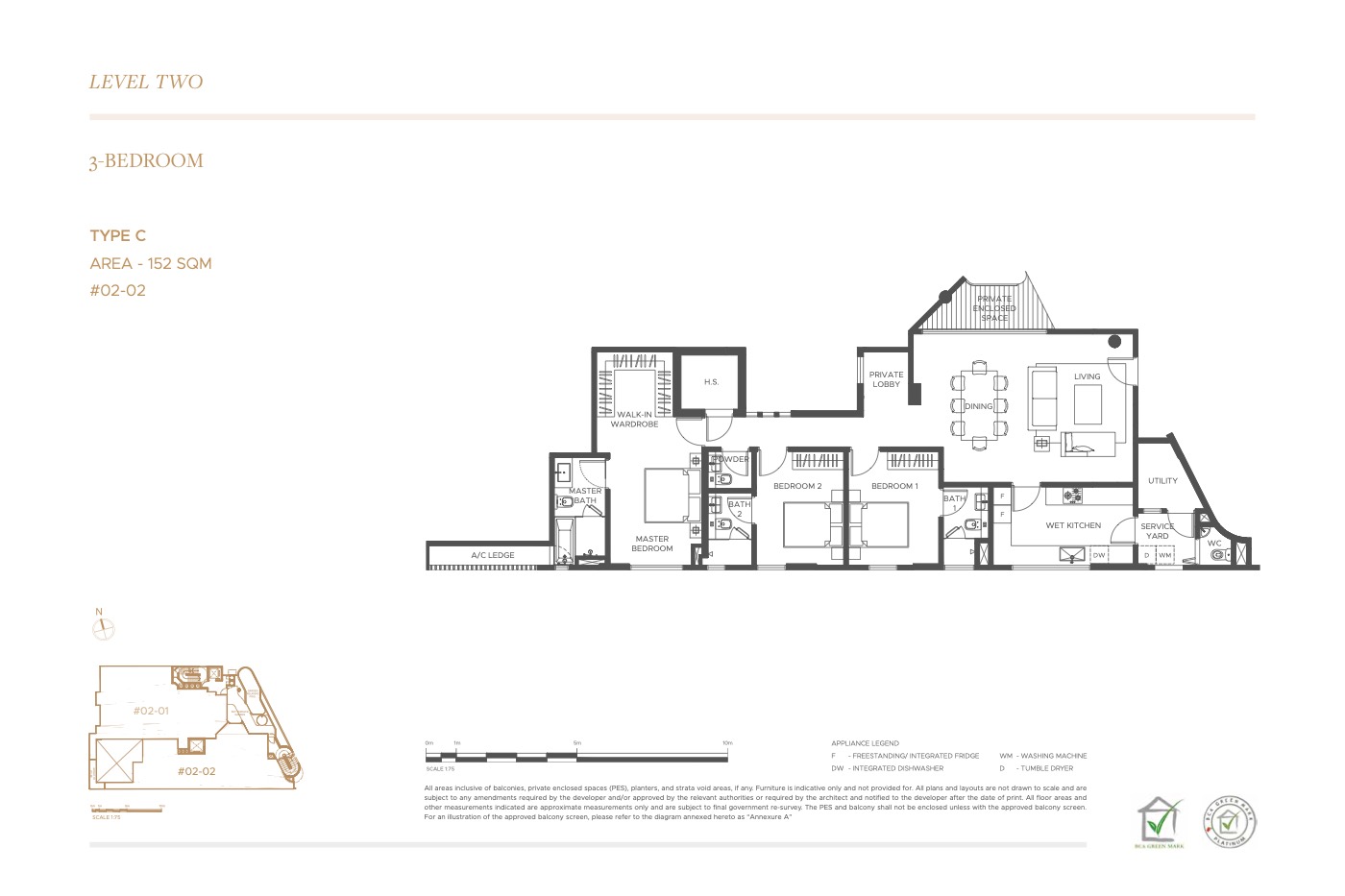 The Giverny Residences floor plan, page 3