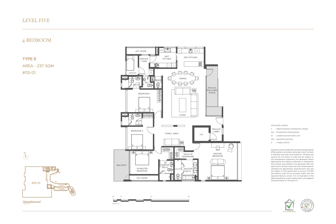 The Giverny Residences floor plan, page 6