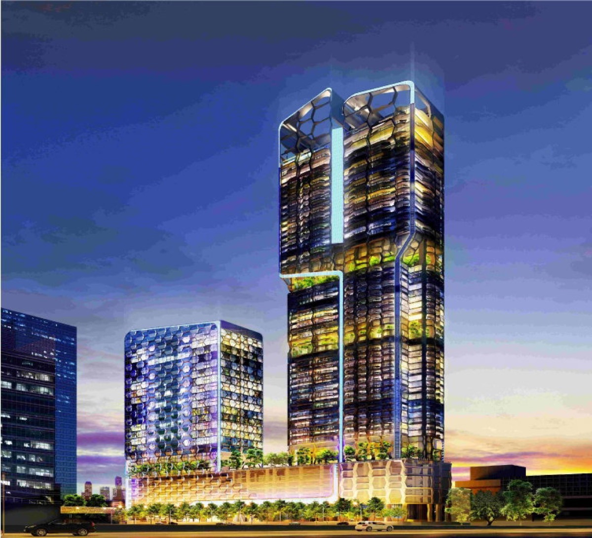 V on Shenton . artist's impression