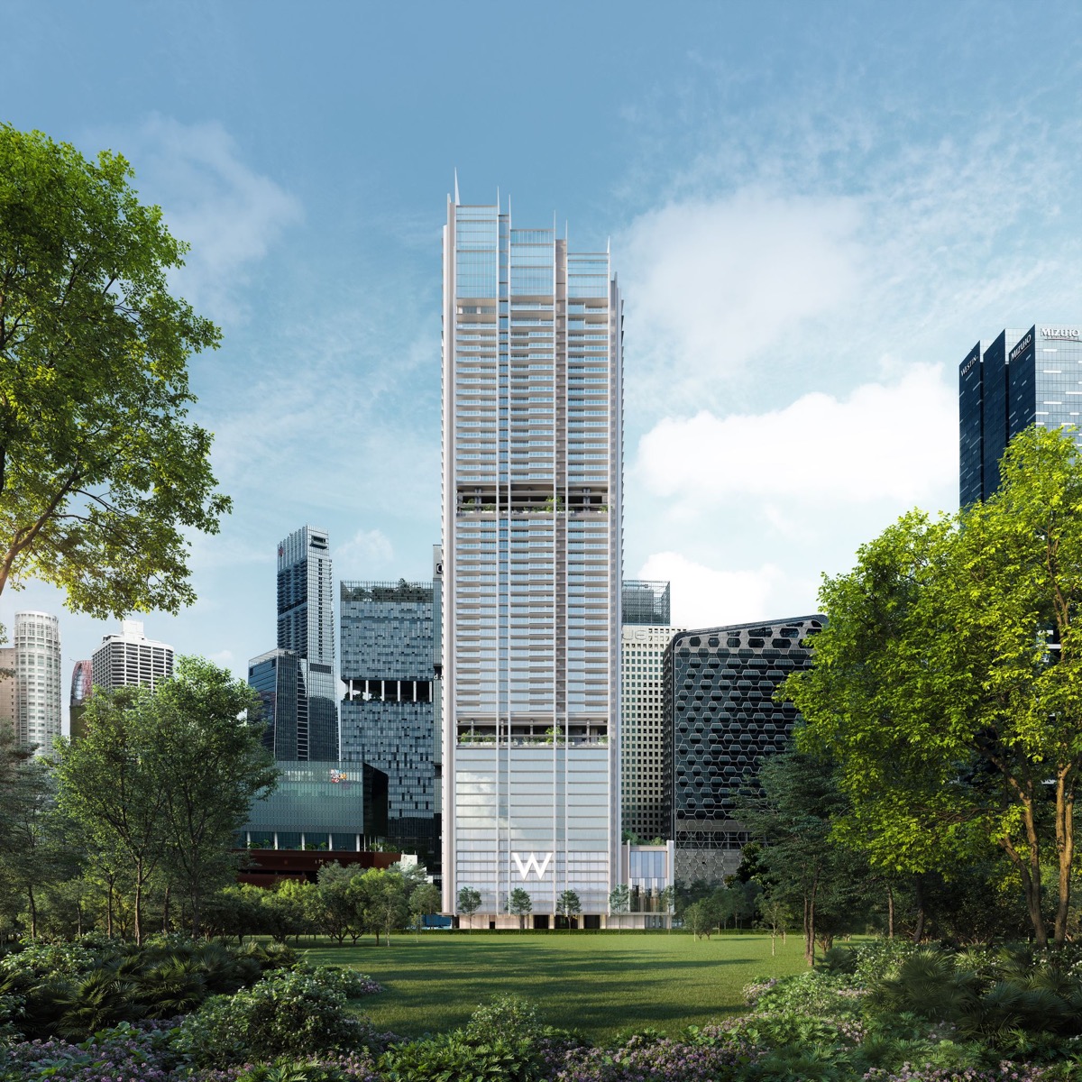 W Residences Marina View - Singapore artist's impression